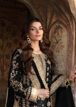 Elegant Embroidered Sequence & Rivet Moti Work Designer Set