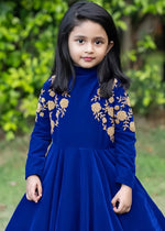 Launching New Collection Beautiful Kids Gown Full Sttiched