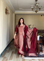 Royal Banarasi Branded Suit Set – Wedding & Party Wear Special