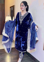 Winter Special Velvet 3-Piece Suit