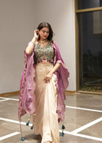 Trendy Wedding Season Special – Designer Three-Piece Western Outfit