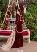 Designer Party Wear Top & Pant Plazzo & With Fancy Dupatta & Embroidery Work