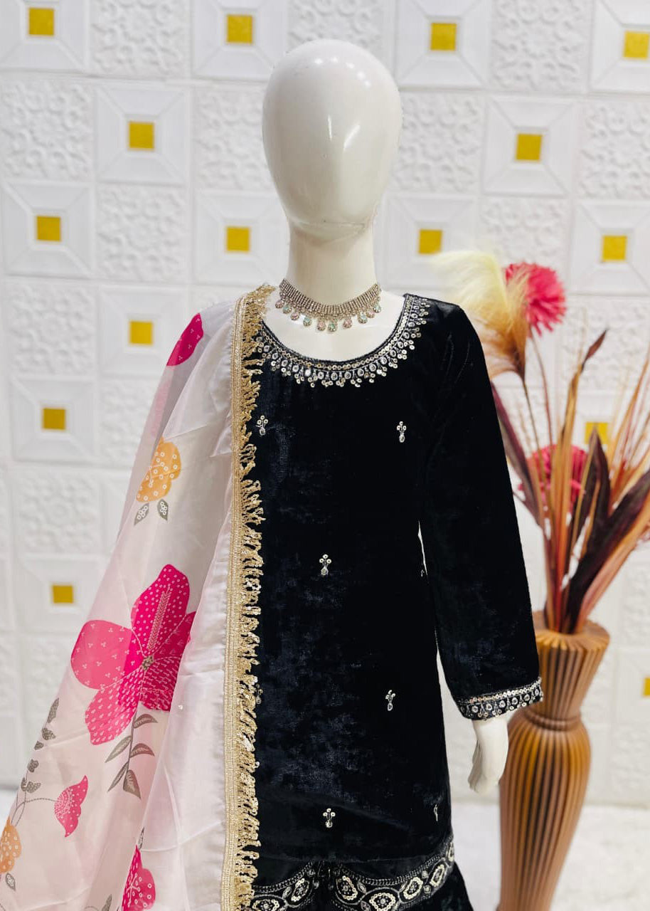 Premium Designer Readymade Top Plazzo Collection