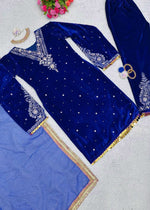 Winter Special Velvet 3-Piece Suit