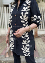 Designer Embroidered Cotton Co-Ord Set for Women