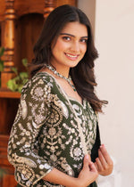 Designer Wedding & Party Wear Koti, Choli & Plazzo Set