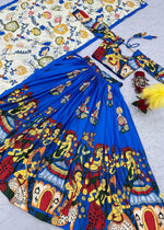 Grand Festival Special Kalamkari Print Lehenga Choli