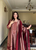 Royal Banarasi Branded Suit Set – Wedding & Party Wear Special