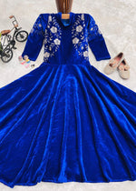 Launching New Collection Beautiful Kids Gown Full Sttiched