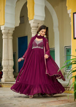 Premium Designer Readymade Gown Dupatta Collection