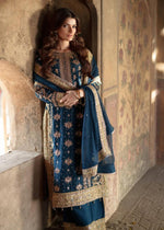 Elegant Embroidered Sequence & Rivet Moti Work Designer Set