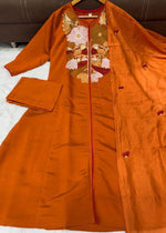 Sathimani Chanderi Silk Kurti Pant