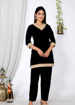 Premium Velvet Suit Set