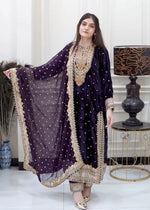 Party Wear Velvet Designer Set β Top, Bottom & Dupatta