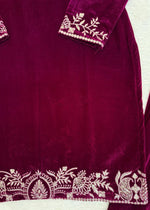 Designer Premium Velvet Sharara Set for Weddings & Parties