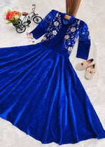 Launching New Collection Beautiful Kids Gown Full Sttiched