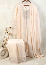 Premium Faux Georgette Embroidered Suit Set with Designer Dupatta