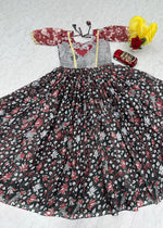 Designer Kalamkari Cota Checks Gown – Wedding & Party Wear