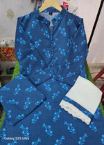 Cotton Kurti, Plazo & Sifon Dupatta