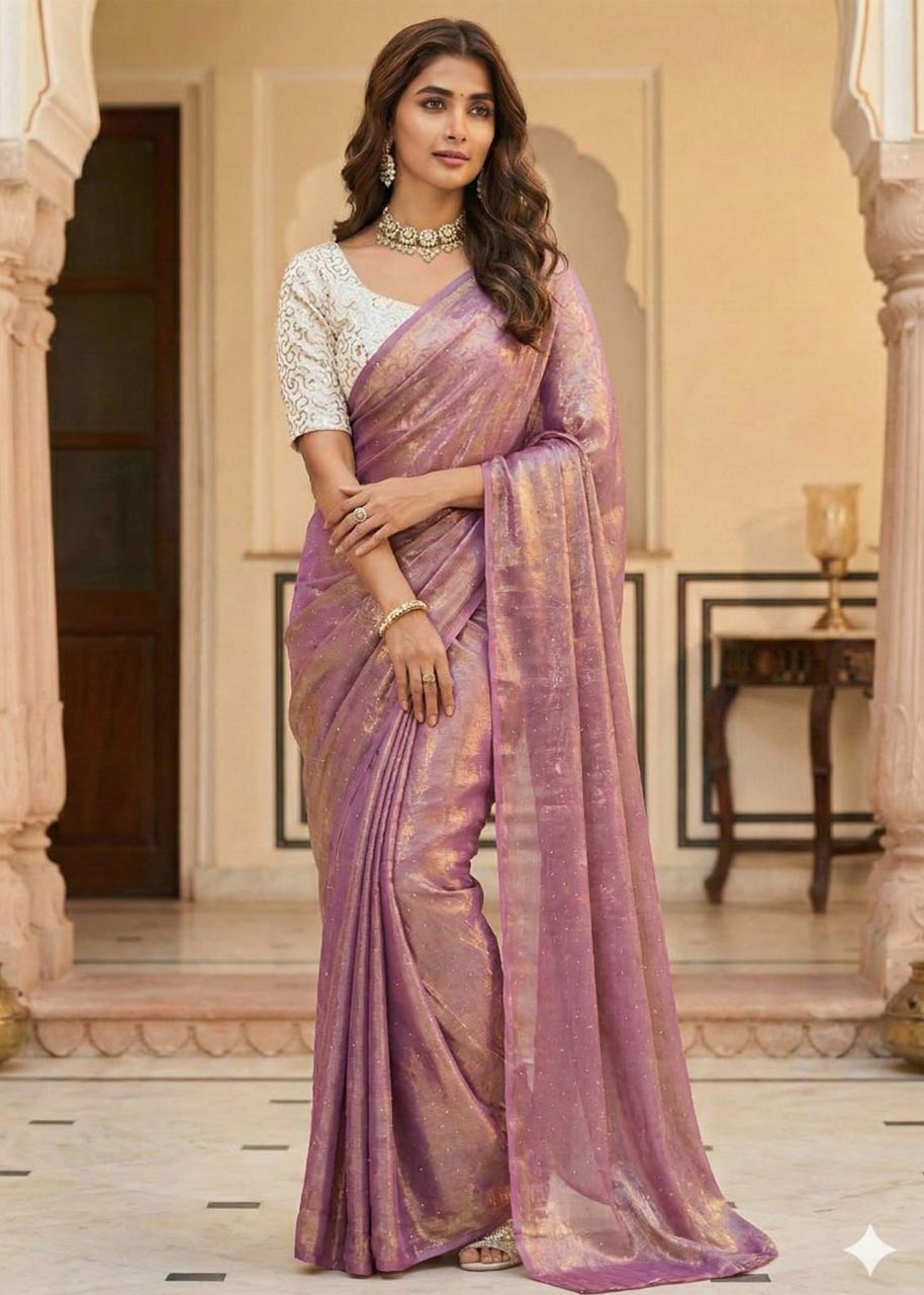 Presenting New Trending Sirozki Work Saree